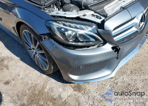 2017 Mercedes-Benz C 300 Sport из США, поврежденный, VIN 55SWF4JB1HU230299